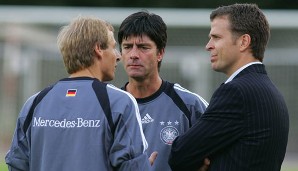Mit neuen Erfahrungen aus den USA krempelte er 2004 die deutsche Nationalmannschaft komplett um...