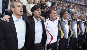 ...und bei der WM 2006 war Deutschland begeistert von Klinsmanns Arbeit