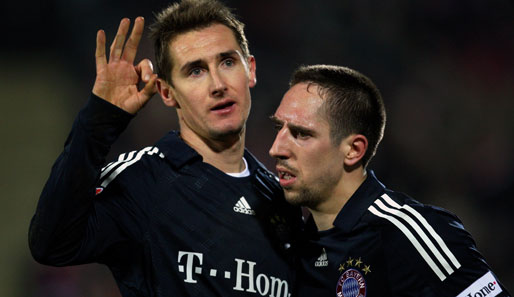 Miro Klose traf gegen Leverkusen zum 2:0-Endstand