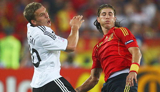 29.06.2008 GER - ESP 0:1 (EM): Ob fußballerisch oder kämpferisch - Spanien hatte im EM-Finale überall die Nase vorn