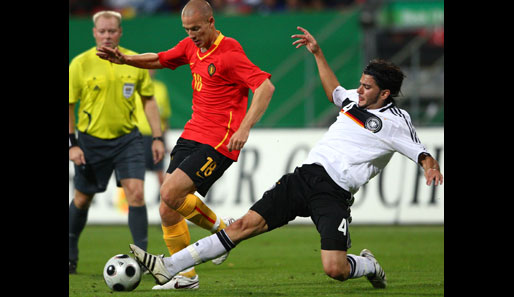 20.08.2008, GER - BEL 2:0: Belgien wurde beim Freundschaftsspiel in Nürnberg mit 2:0 geschlagen