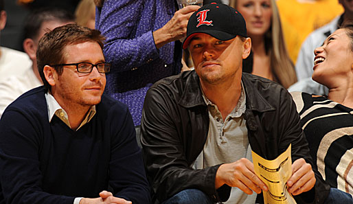 Leonardo di Caprio besuchte mit Schauspielkollege Kevin Conolly auch die Lakers
