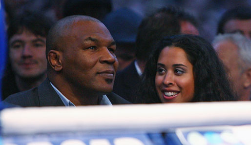Auch am Ring: Mike Tyson