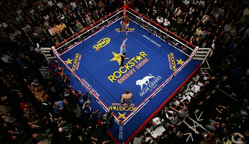 In Las Vegas kam es zum großen Showdown mit Floyd Mayweather jr.