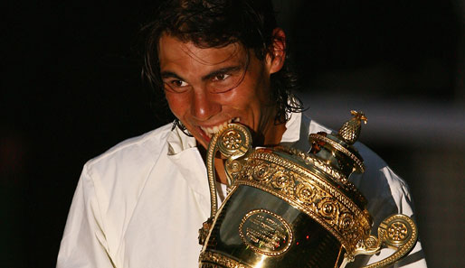 Auch in Wimbledon triumphierte der 22-Jährige