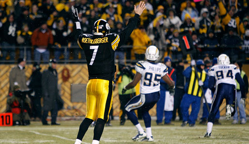 Touchdown! Steelers-QB Ben Roethlisberger zeigte eine ganz starke Leistung