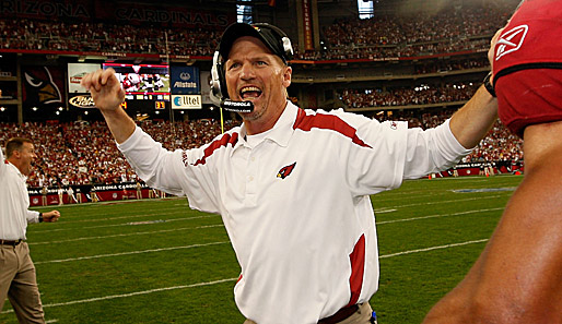 Headcoach Ken Whisenhunt ist der Architekt der Arizona Cardinals. Pikant: Whisenhunt war bis 2006 Offensive Coordinator in Pittsburgh