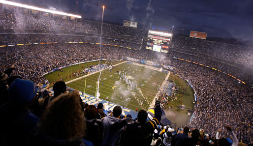 Im Qualcomm Stadium in Kalifornien trafen die San Diego Chargers auf die Indianapolis Colts