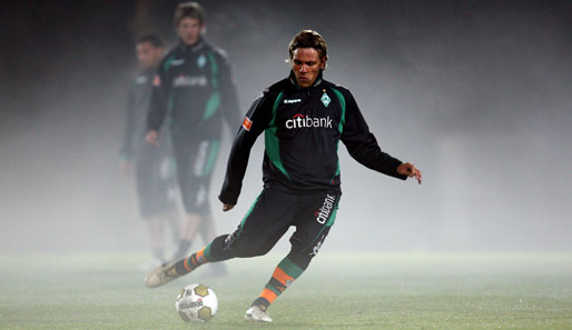 Fühlte sich im Nebel von Belek ziemlich wohl: Nationalspieler Clemens Fritz