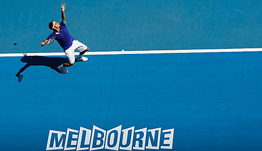Tag 3 der Australian Open: Roger Federer gewann ohne Probleme sein Zweitrundenmatch...