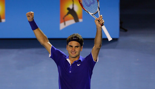 Das Match gewann übrigens Roger Federer