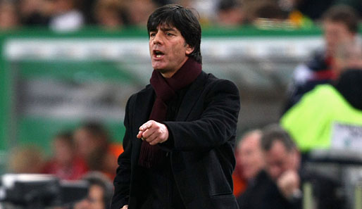 Bundestrainer Joachim Löw sah viele Defizite bei seiner Mannschaft
