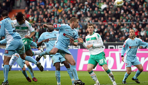 Pizarros Tor reichte Werder nicht zum Sieg gegen Gladbach