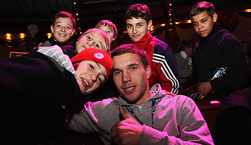 Stürmer Lukas Podolski hat in München offenbar immer weniger Fürsprecher