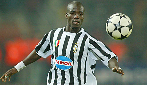 Stephen Appiah spielte 2003-2005 für Juventus Turin