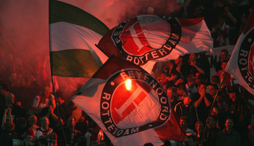 Die Fans von Feyenoord Rotterdam schlagen des Öfteren über die Stränge