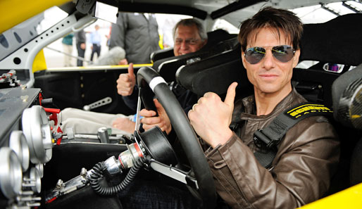 "Tage des Donners" mit Tom Cruise: Der Schauspieler zeigt beim Auftakt in die NASCAR-Saison...