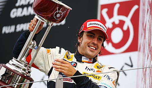 Platz 3: Fernando Alonso (Renault), 20 Mio (Gehalt: 16 Mio, Werbung: 4 Mio)