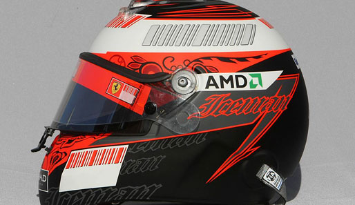 Kimi Räikkönen, Ferrari (gleiches Design wie 2008, nur der Sponsor hat sich geändert)