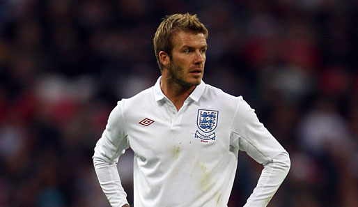 David Beckham absolvierte gegen die Slowakei sein 109. Länderspiel und übertraf damit die vorherige Bestmarke von Bobby Moore