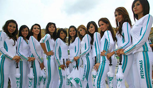 Die heißesten Gridgirls des Malaysia-GP in Sepang
