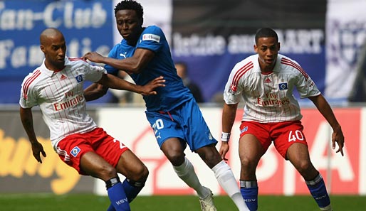 Hamburger SV - 1899 Hoffenheim: Chinedu Obasi feierte in Hamburg überraschend sein Comeback in der Startelf