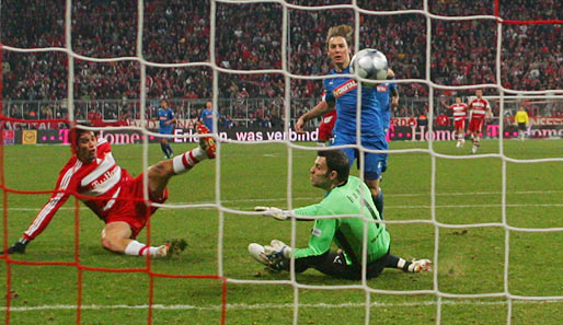 5. Dezember 2008: Bayern-Dusel! 2:1-Heimsieg gegen Herbstmeister Hoffenheim. Ein Hammer-Spiel. Toni trifft in letzter Minute