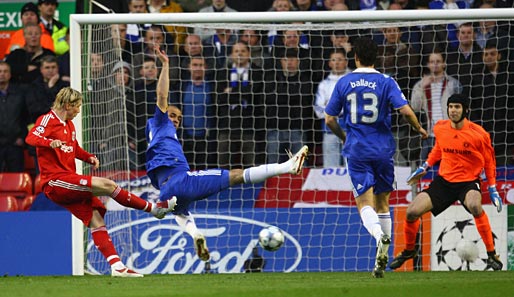 FC Liverpool - FC Chelsea 1:3: Die Reds gingen in Anfield früh durch einen Treffer von Fernando Torres in Führung