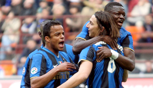 12. Platz: Inter Mailand mit 10,3 Mio. Fans