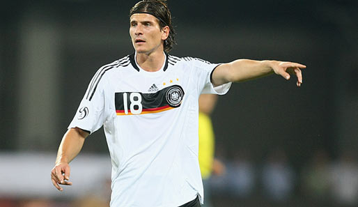 Neu-Münchner Mario Gomez blieb auch im fünfzehnten Länderspiel in Folge ohne Torerfolg