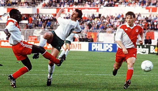 1992 holte Werder Bremen den Pokal der Pokalsieger. Klaus Allofs erzielte das 1:0 gegen den AS Monaco