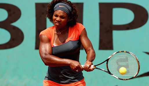 ...einen harten Fight mit Serena Williams