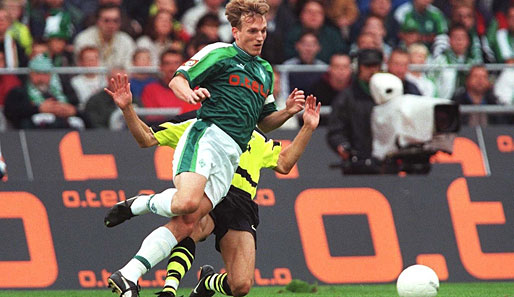Andreas Herzog verlebte Anfang der 90er erfolgreiche Jahre in Bremen. Gleich in seiner ersten Saison wurde der Österreicher deutscher Meister und Pokalsieger