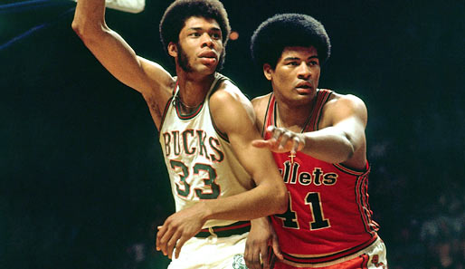 1971 gewann Lew Alcindor (später Kareem Abdul-Jabbar) seinen ersten Titel - mit den Milwaukee Bucks. Gegner waren die Washington Bullets und Wes Unseld