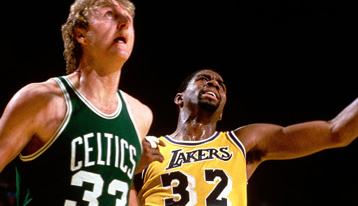 Obwohl beide schon seit fünf Jahren in der NBA spielten, trafen Larry Bird und Magic Johnson 1984 erstmals im Finale aufeinander. Mit dem besseren Ende für die Celtics