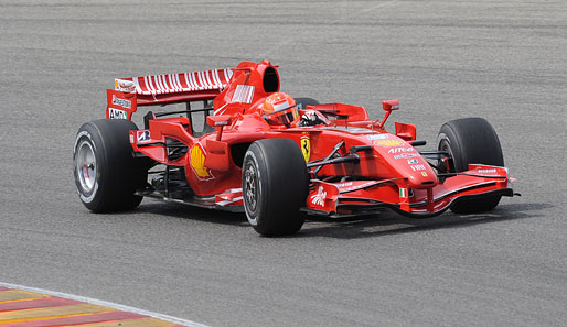 Schumacher war mit seinem ersten Test sehr zufrieden. Er hatte keine Probleme mit Nackenschmerzen