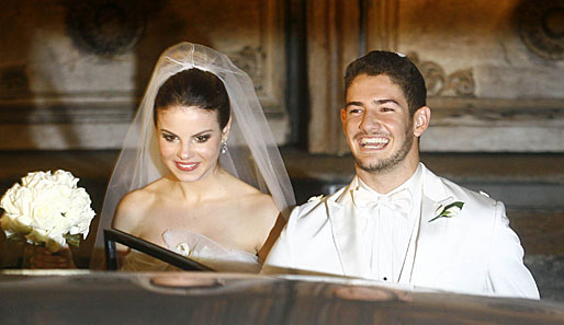 Dabei fing alles doch so gut an. Pato und seine Geliebte bei der Hochzeit in Rio de Janeiro anno 2010