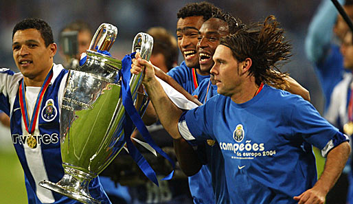 Zweimal holte Maniche mit Porto die Meisterschaft - 2004 folgte als Krönung der Champions-League-Titel