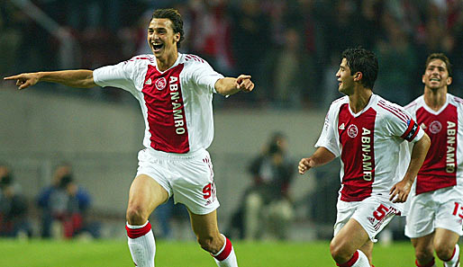 Raiolas bekanntestes Pferd im Stall: Zlatan Ibrahimovic. Der Aufstieg des Schweden begann 2001 bei Ajax