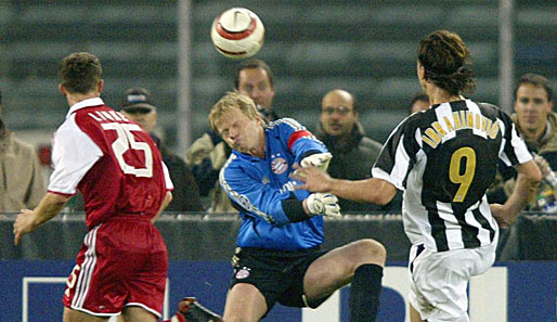 2004 wechselte Ibra zu Juventus Turin. Für die Alte Dame traf er 23 Mal - u.a. auch gegen die Bayern und Olli Kahn