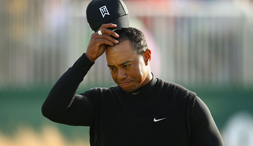 Unfassbar, Tiger Woods musste nach zwei Tagen die Koffer packen