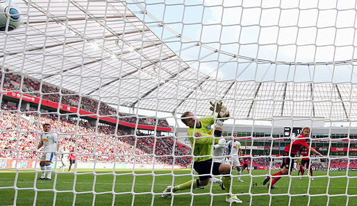 Stefan Kießling erzielte den Siegtreffer für Bayer Leverkusen
