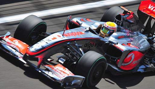 Hamiltons McLaren läuft seit einigen Rennen wie ein Uhrwerk. Er ist großer Favorit auf den Sieg
