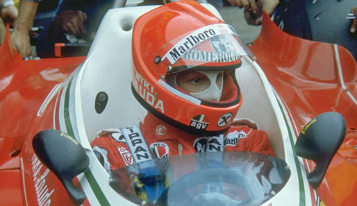 Platz 2: Niki Lauda - 57 Rennen für Ferrari (1974-1977), 2 WM-Titel (1975, 1977), 15 Siege