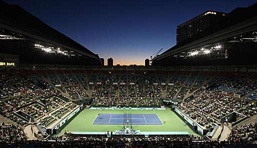 Tokio by night: In der japanischen Hauptstadt kämpfen die ATP-Stars gerade um den Turniersieg