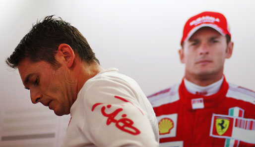 Giancarlo Fisichella: Seine Zeit als Ferrari-Ersatzfahrer geht zu Ende. Wenn Felipe Massa 2010 zurückkehrt, rückt Fisichella als Testfahrer ins zweite Glied