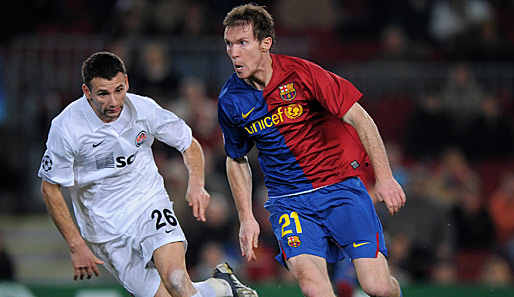 Hleb kam vom FC Barcelona zurück zu den Schwaben. Beim Champions-League-Sieger von 2009 konnte sich der Weißrusse nicht durchsetzen