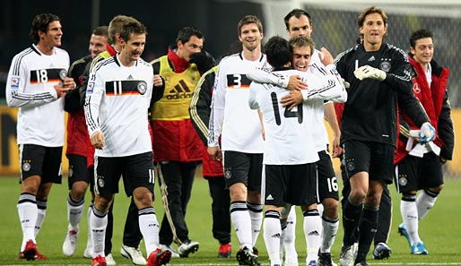 Ganz Deutschland atmet auf: Das DFB-Team ist erneut für eine WM-Endrunde qualifiziert