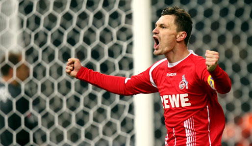 Milivoje Novakovic schoss den Siegtreffer beim 1:0-Sieg des 1. FC Köln bei Hertha BSC Berlin