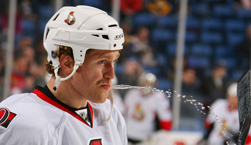Matt Carkner gewann mit den Ottawa Senators 3:2 bei den Buffalo Sabres